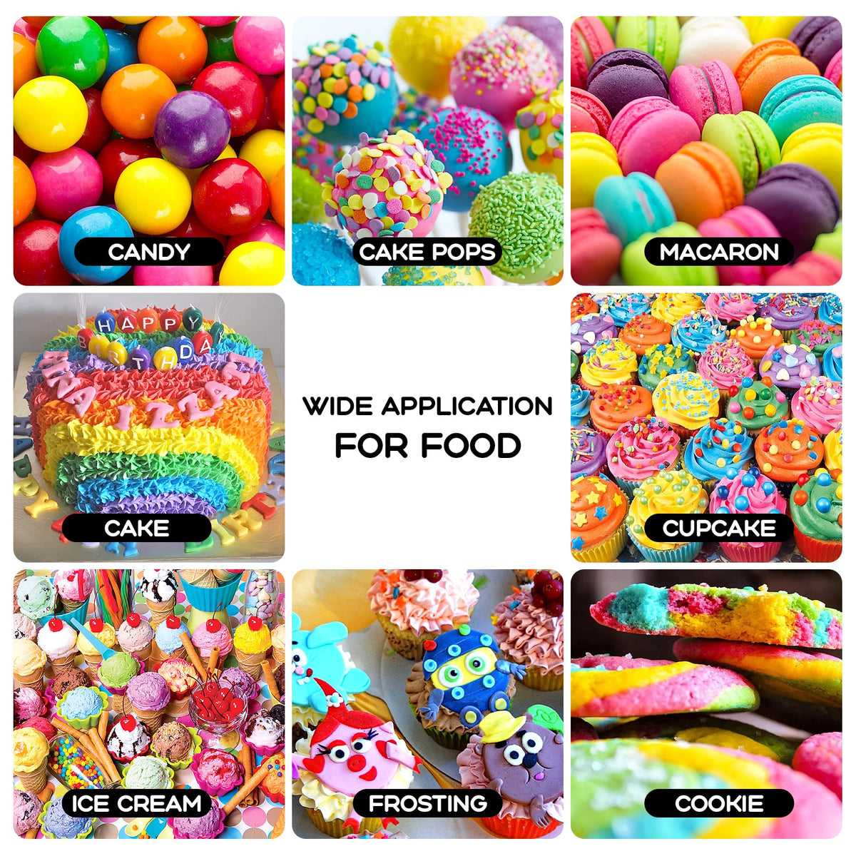 Herbeklab DIY projects colors are ideal for slime, crafts, and bath bombs.