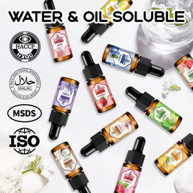 Herbeklab candy flavoring oil strawberry bottle pour flavors desserts and candies