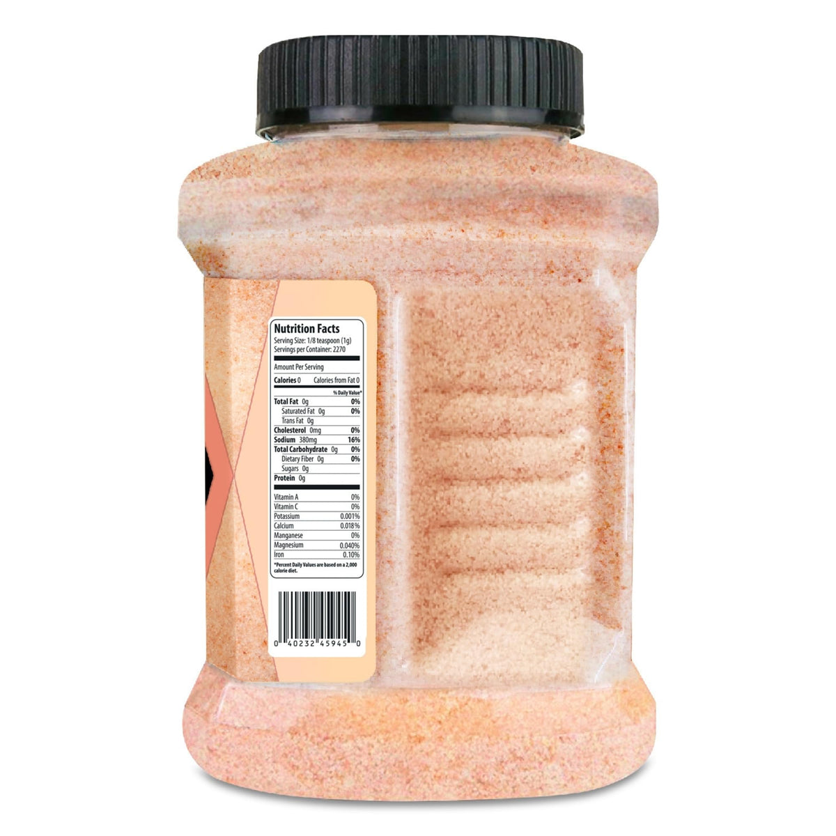 HERBION Naturals salt jar label showing Kosher and vegan certifications.