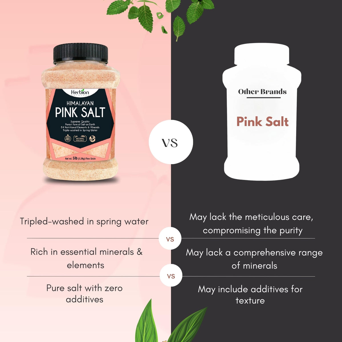 Salt sprinkled on roasted chicken showing pink hue and visual appeal.