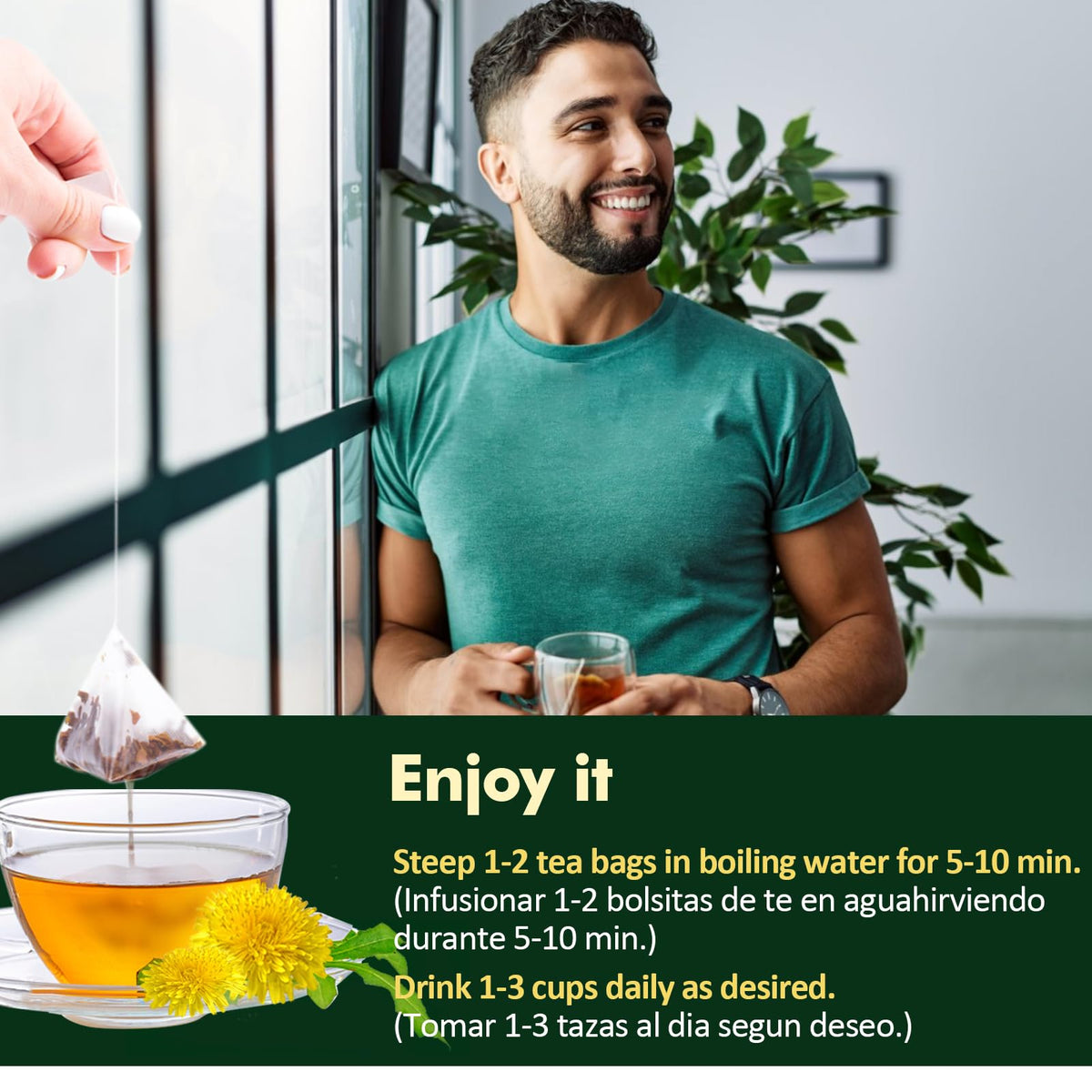 Lotus leaf in the Herbmood Water Away blend suggesting a balanced infusion