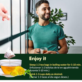 Lotus leaf in the Herbmood Water Away blend suggesting a balanced infusion