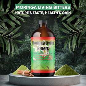Clean kitchen scene featuring HERBOGANIC Moringa Living Bitter in everyday life.