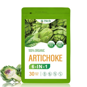 HerbOLITHIC Artichoke Extract Tea bag supports liver health and gentle detox during daily rituals.