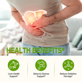 HerbOLITHIC Liver health tea packaging front showcases premium 6-in-1 blend.