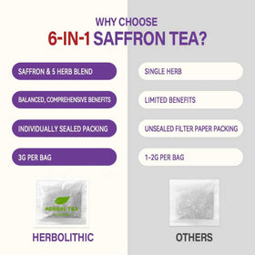 HerbOLITHIC steeping cup shows relaxing aroma and color.