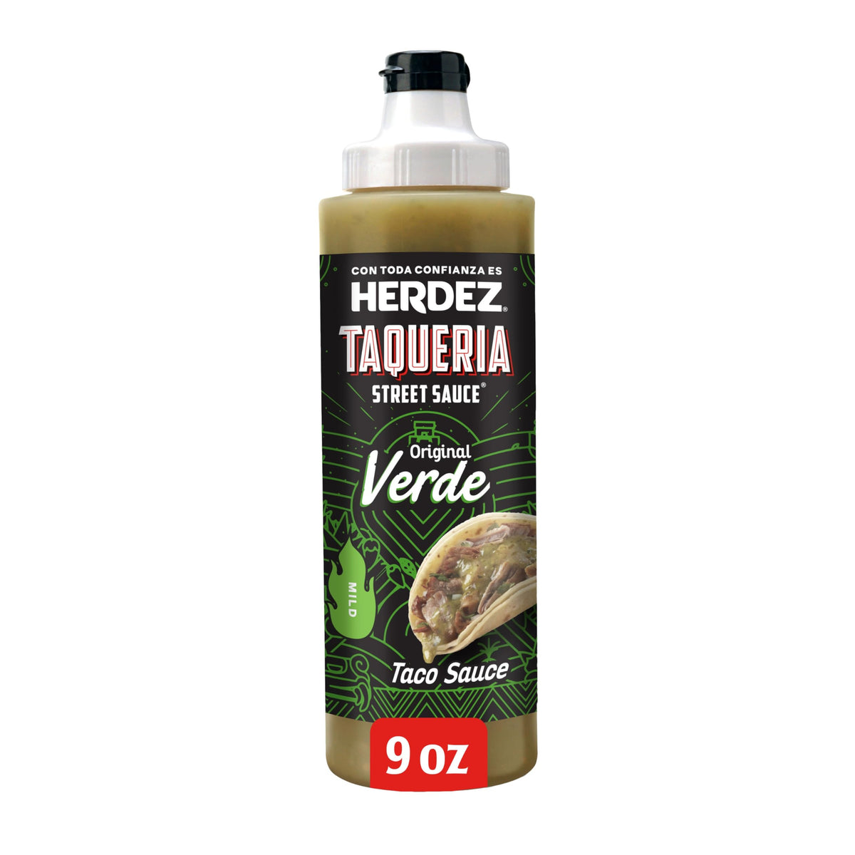 Herdez Taqueria Street Sauce Verde eight-pack keeps pantry stocked with bold flavor.
