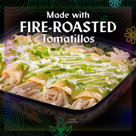 Verde sauce on tacos delivers authentic taqueria flavor.