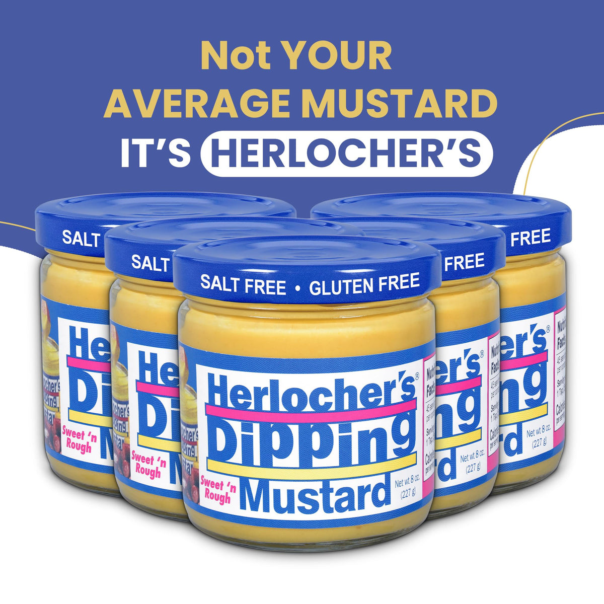 Herlocher's Dipping Mustard platter idea uses dips for easy entertaining.