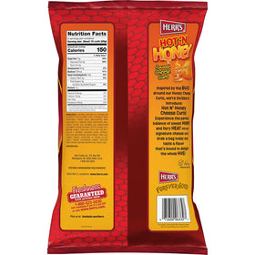 A bowl of Herr's Hot & Honey Cheese Curls ready to share