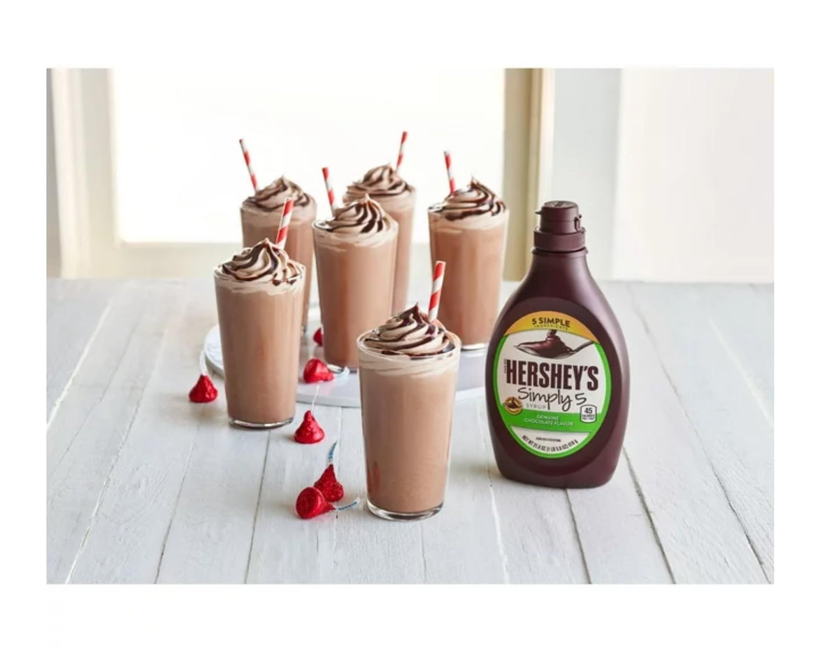 Resealable cap on Hershey Simply 5 bottle for easy storage