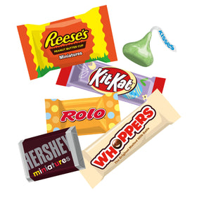 HERSHEY'S assorted candy bag as a party favor or gift.