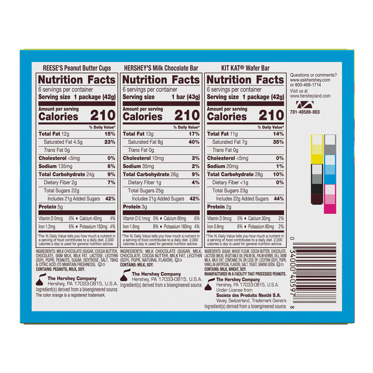 Hershey's milk chocolate bars close-up highlighting smooth texture for snacking
