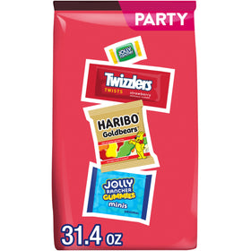 HARIBO Goldbears gummy candies in bulk for party bowls.