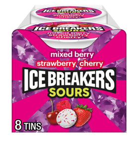 Hershey's Ice Breakers Sours 8-pack ready for on-the-go refreshment