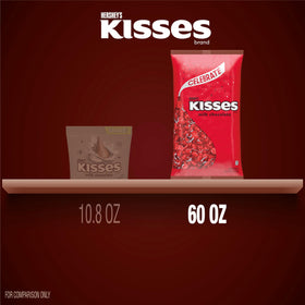 HERSHEY'S KISSES holiday snack-counter display, a versatile treat option.