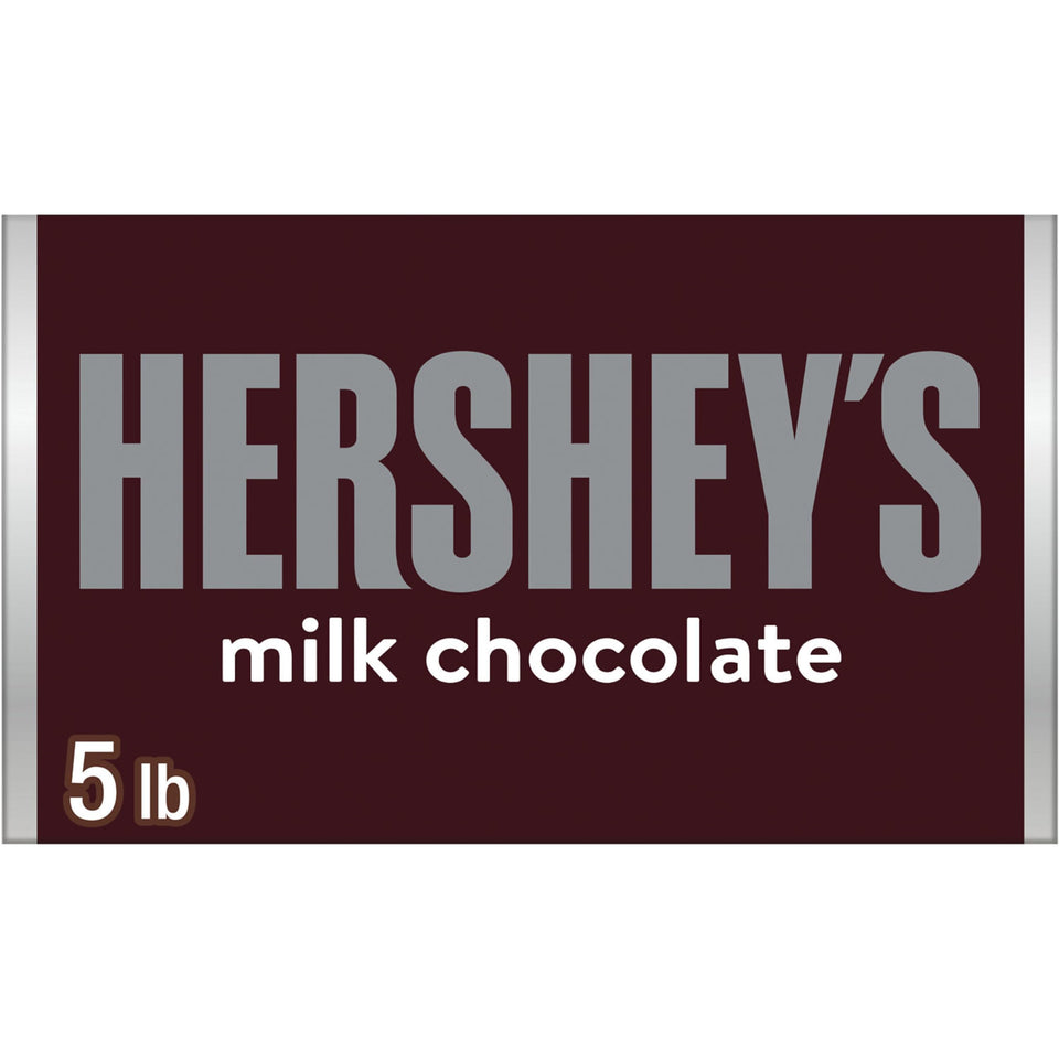 Hershey's Milk Chocolate Bar 5lb front view showcasing its shareable size