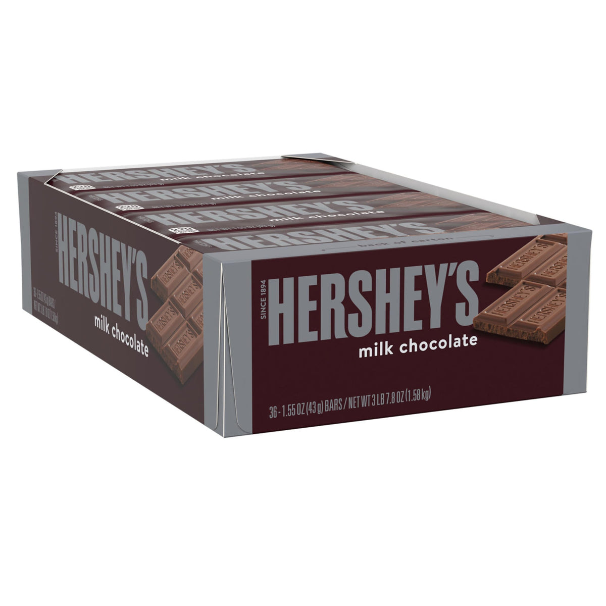 Hershey's milk chocolate bars used as gifts, perfect for sharing.