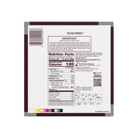 HERSHEY'S Milk Chocolate bars individually wrapped for on-the-go snacking