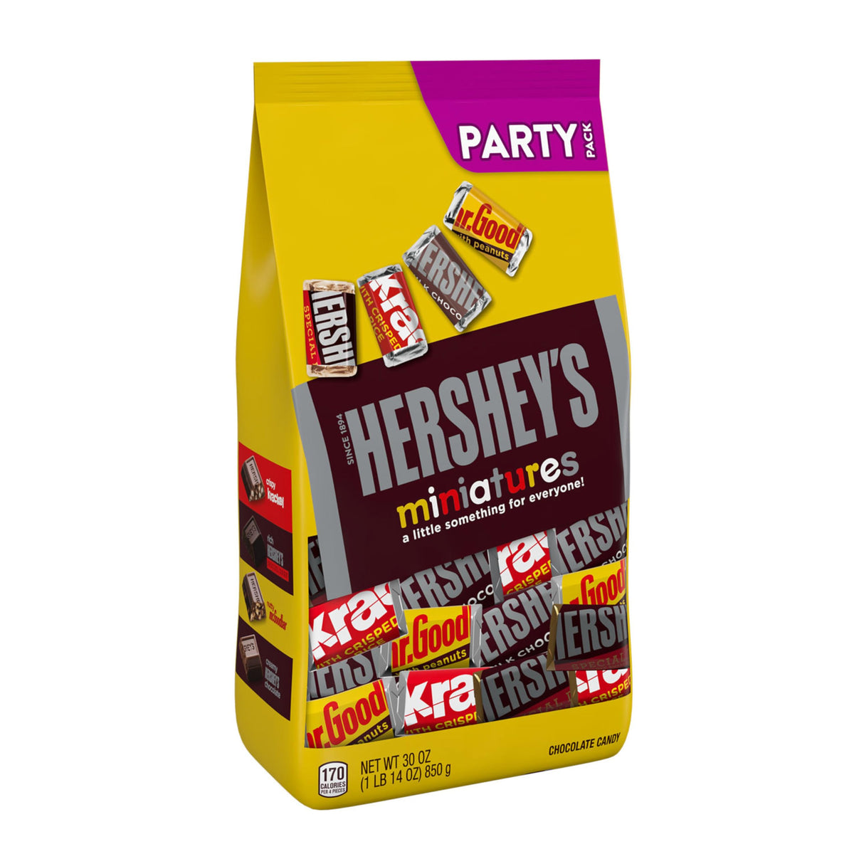 HERSHEY'S Miniatures Special Dark mildly sweet option for tastings and gatherings.