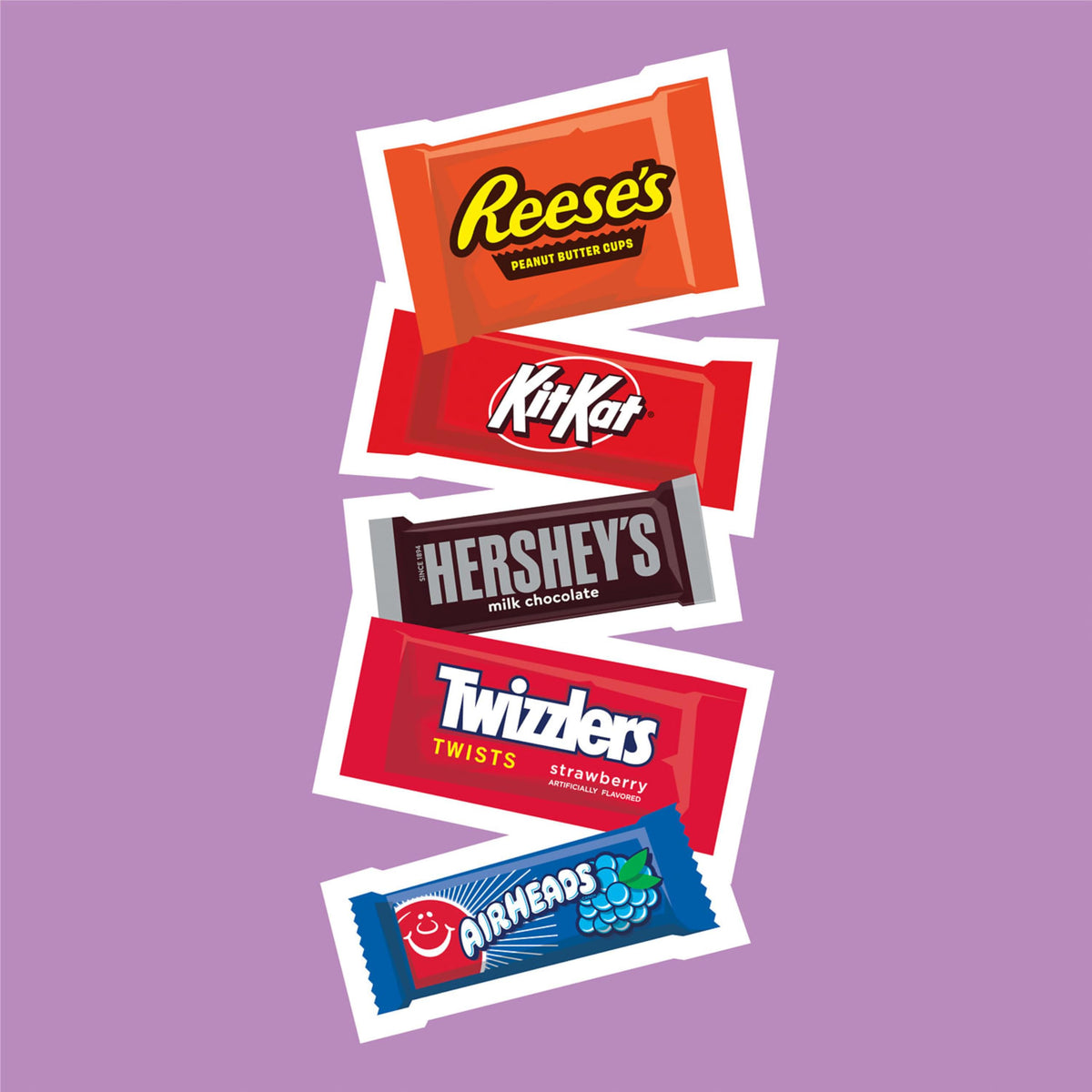 Hershey's party candy assortment ready for easy sharing at events