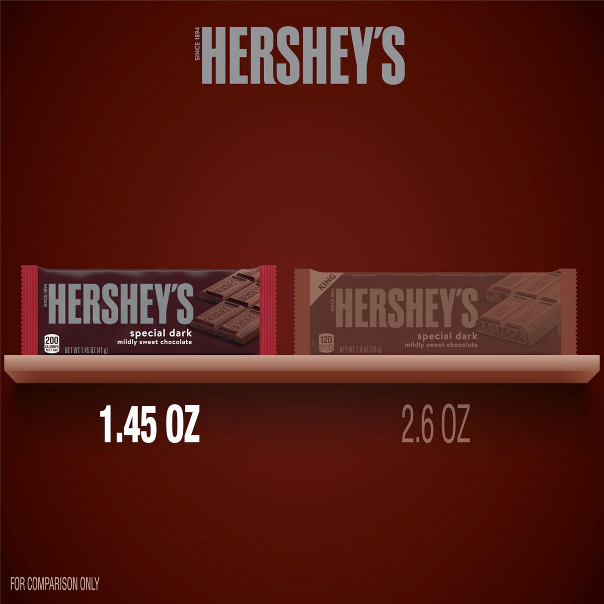 Gift-ready bulk chocolate from HERSHEY'S SPECIAL DARK Mildly Sweet for parties