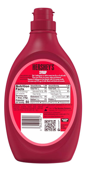 Hershey's Chocolate Syrup topping on sundae for indulgent layers
