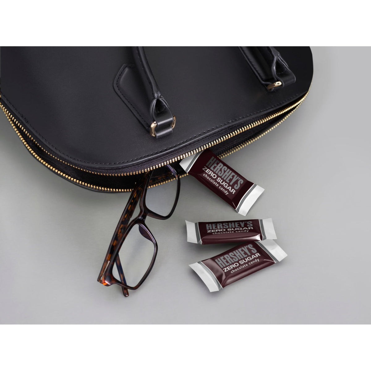 Hershey's Zero Sugar on-the-go snack packs fit busy days.
