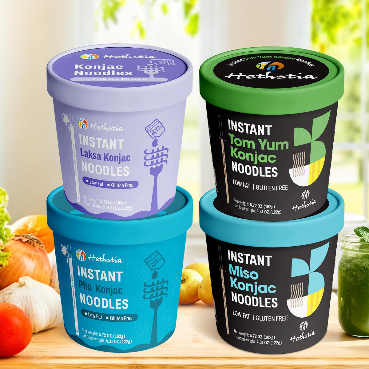 Hethstia gift-ready noodle set makes a thoughtful healthy gift.