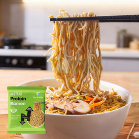 Hethstia High Protein Ramen plain meal-prep setup for the week.