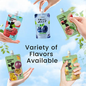 Hethstia Konjac Jelly mango pouch brings tropical flavor to your day.