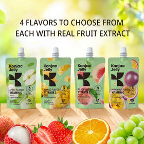 Hethstia Konjac Jelly on-the-go snack for busy days.