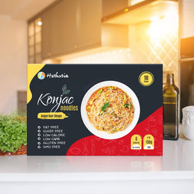 Hethstia Konjac Noodle stir-fry ready in minutes