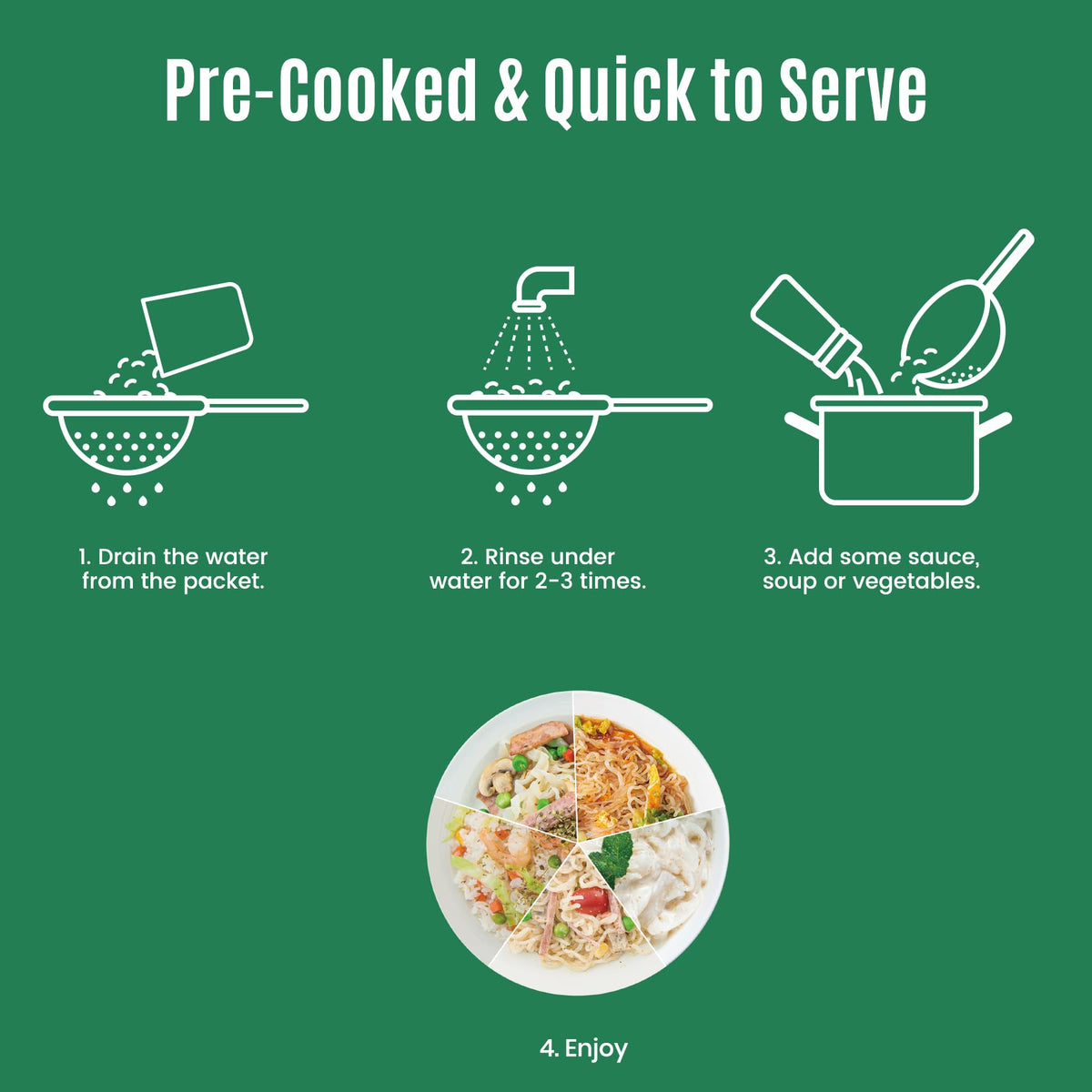 Hethstia konjac angel-hair pack keeps meals airy with gluten-free, low-carb options.