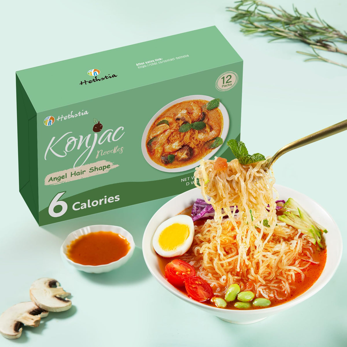 Hethstia Angel Hair noodles in a stir-fry scenario for lean, satisfying dinners.
