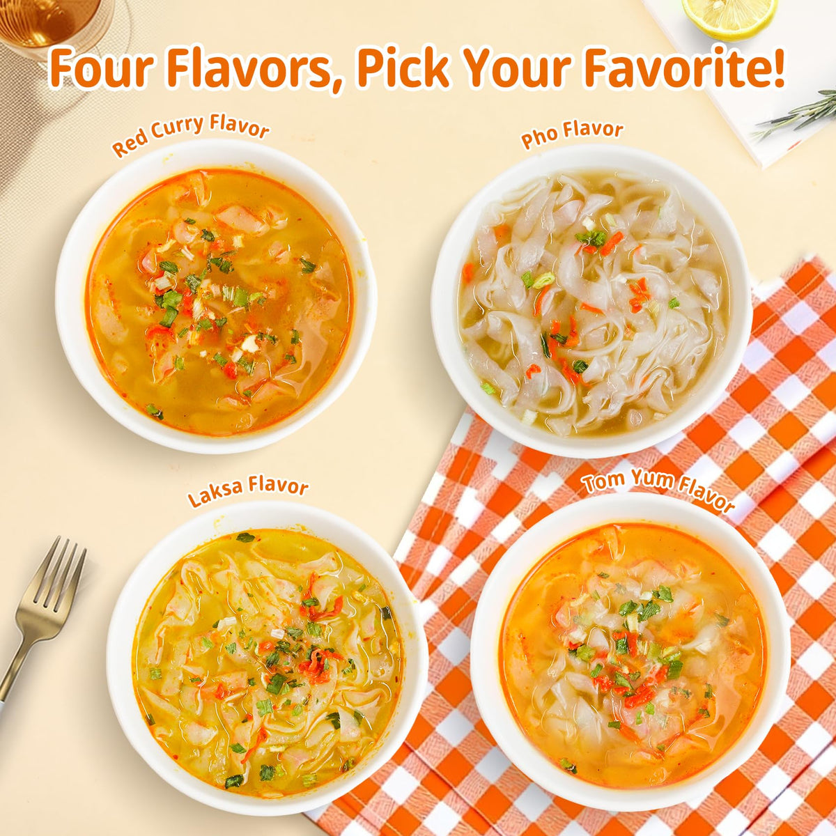 Hethstia Laksa flavor cup delivering rich, creamy coconut notes