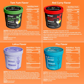 Hethstia Tom Yum flavor cup for a spicy, low-calorie lunch