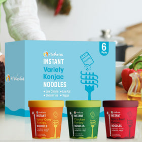 Hethstia Konjac Noodles gift pack perfect for healthy living gifts.