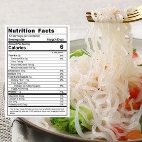Hethstia Konjac Noodles ready-to-eat bowl shows quick meal possibility