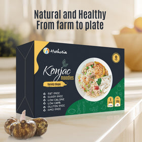 Hethstia konjac rice pack delivers near-zero calories for light meals and stir-fries.
