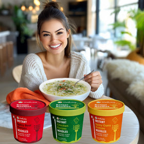 Hethstia Konjac Noodles vegan and gluten-free option for plant-based diets.