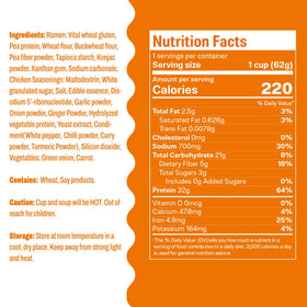 Hethstia Protein Ramen fully-served-bowl presents a savory, satisfying vegan meal.