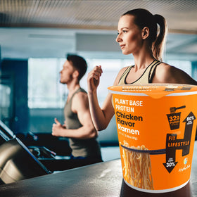 Hethstia Protein Ramen packaging 6-pack for convenient, mess-free meals