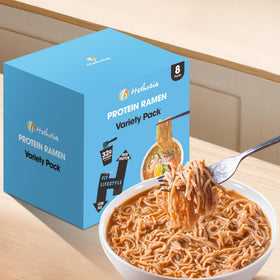 Hethstia ramen ready in 5 minutes with hot water