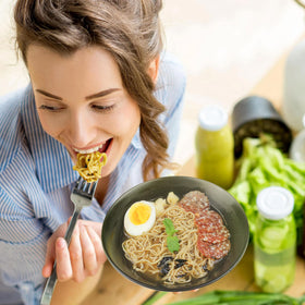 Hethstia ready in five minutes, quick nourishing meal after workouts