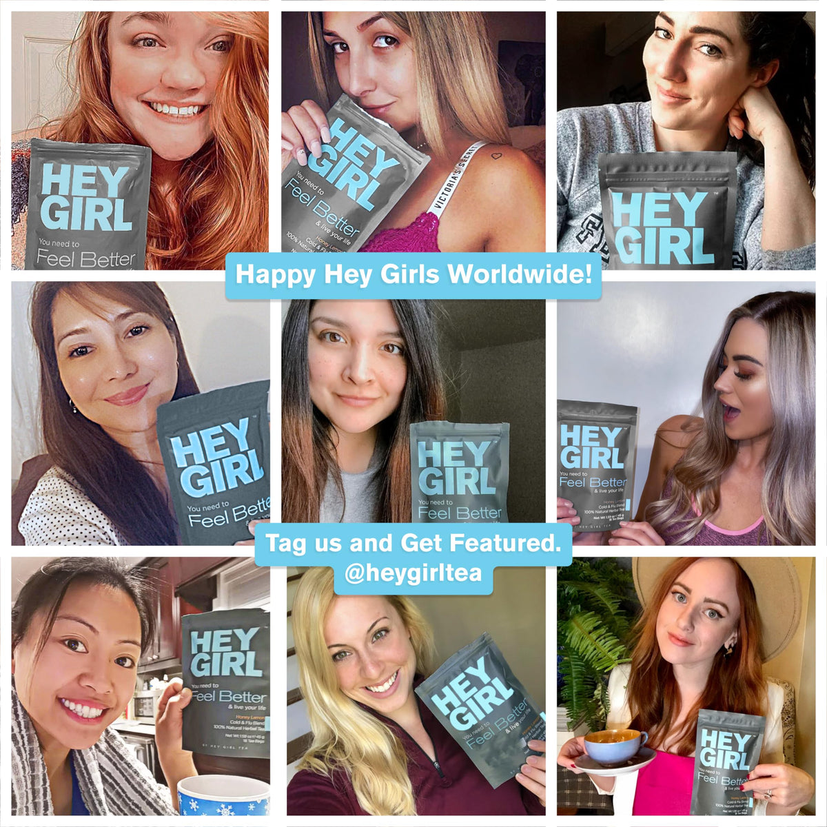 Hey Girl Tea dehydrated elderberry pieces support immune wellness during recovery.