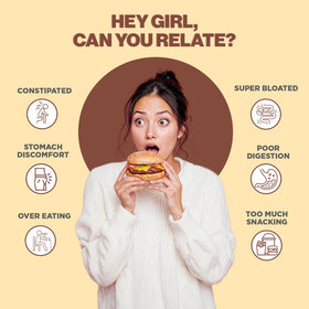 Hey Girl Tea Detox cup scene for relaxing digestion-friendly evenings.