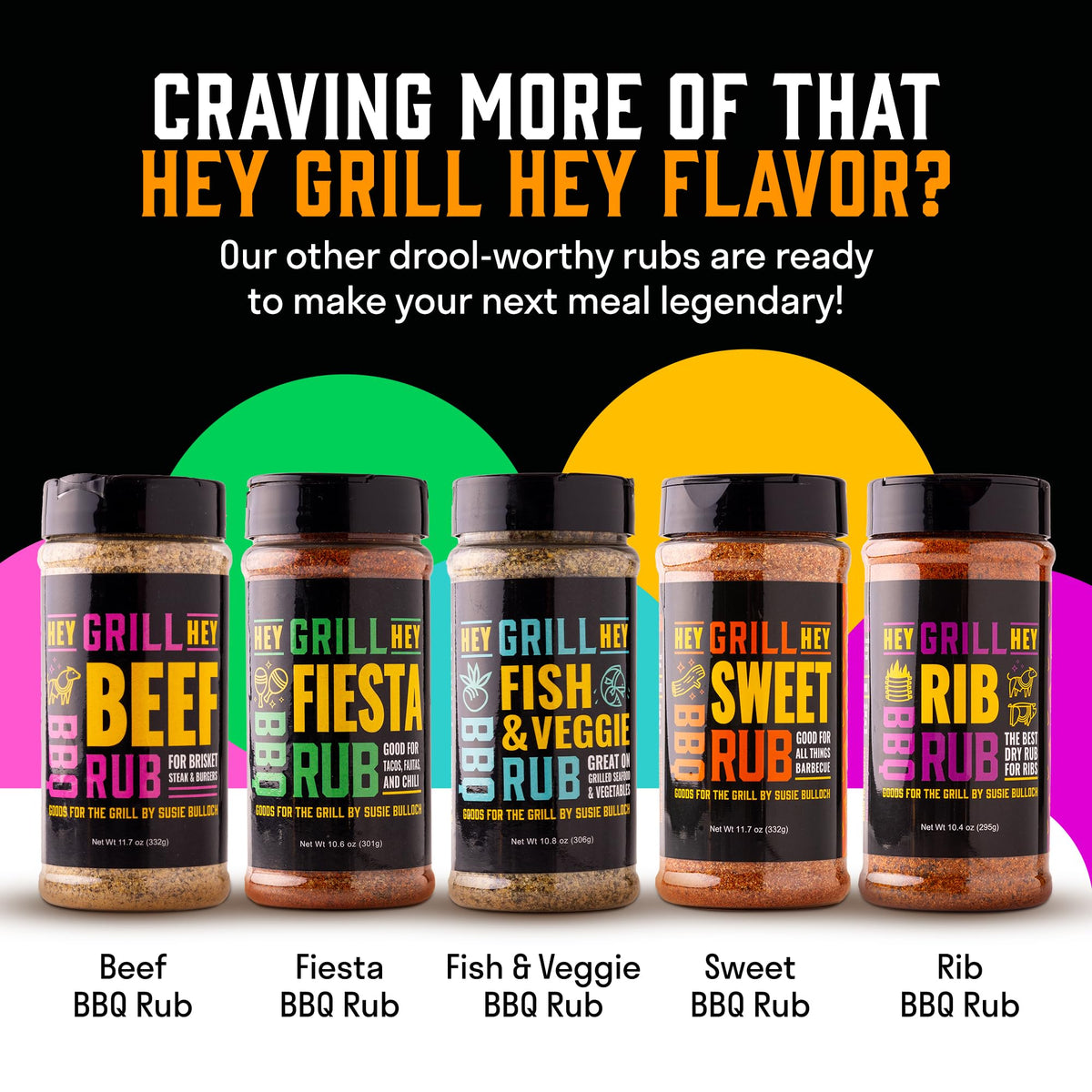 Hey Grill Hey Signature bottle front showcasing bold labeling