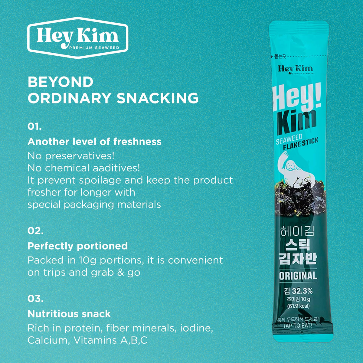 Heykim patented packaging preserves freshness without additives