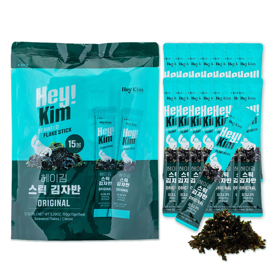 Heykim Furikake sticks tearable package for fresh flavor on meals